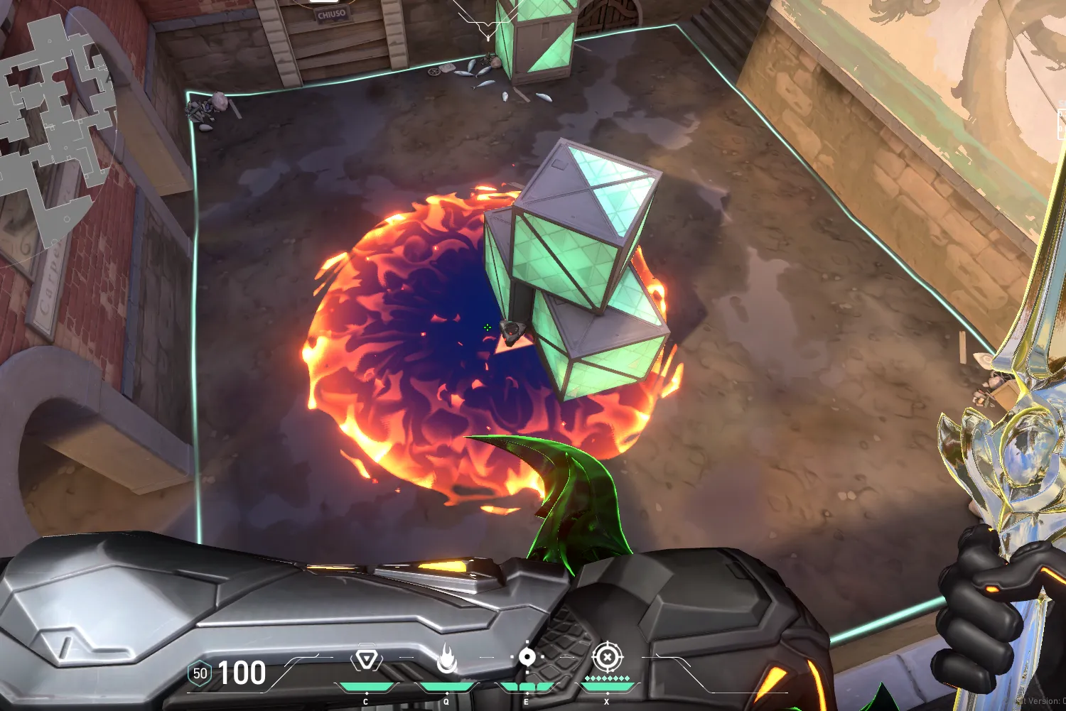 Brimstone Incendiary on Ascent Attack Site B — step 3 of 3: Result