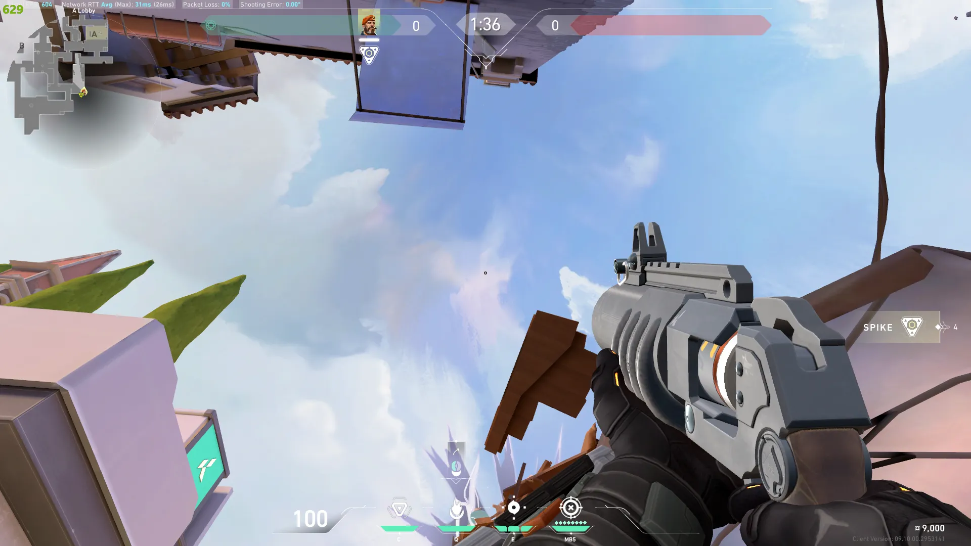 Brimstone Incendiary on Ascent Attack Site A — step 2 of 3: Aim — line up the shot