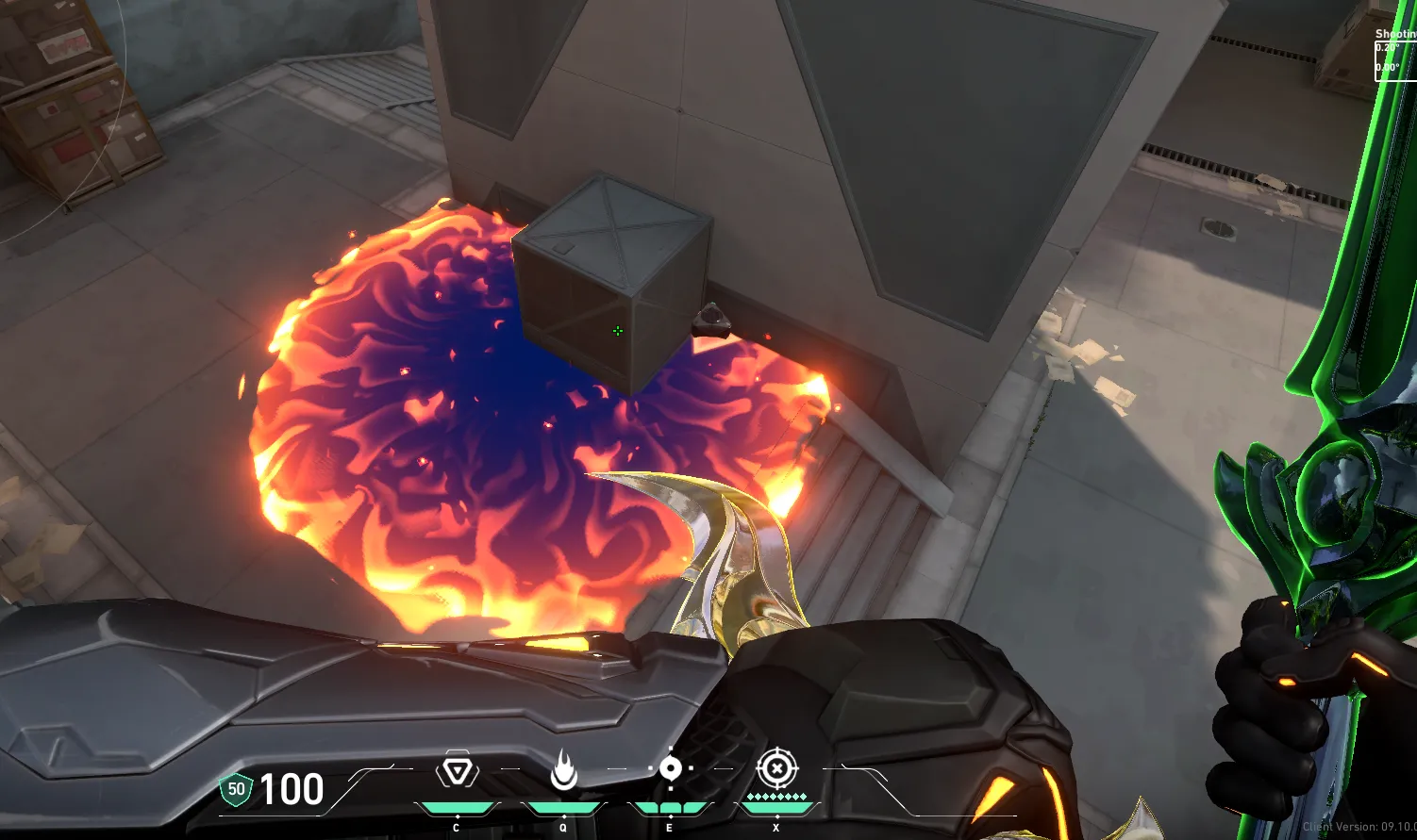 Brimstone Incendiary on Split Attack Site B — step 3 of 3: Result