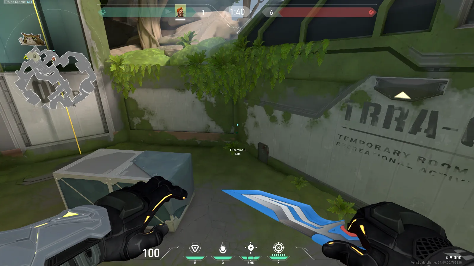 Brimstone Incendiary on Fracture Attack Site B — step 2 of 4: Aim — line up the shot