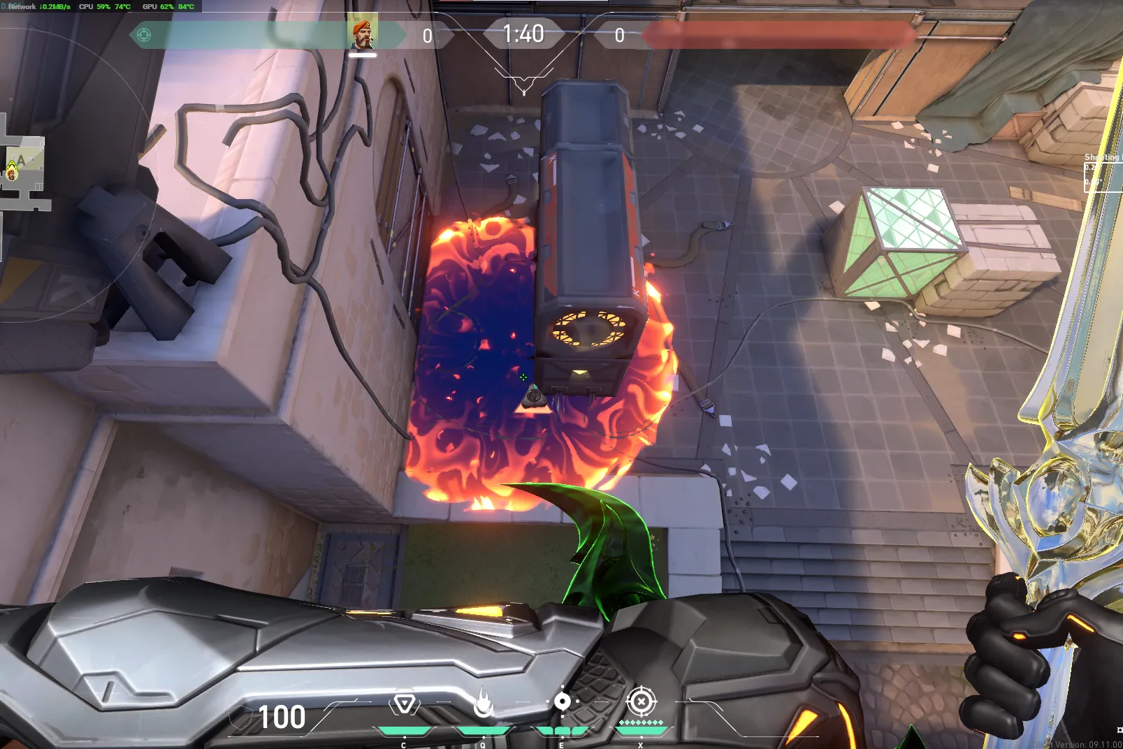 Brimstone Incendiary on Ascent Defense Site A — step 3 of 3: Result