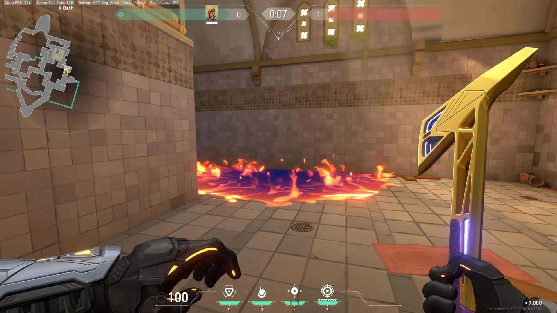Brimstone Incendiary on Bind Defense Site A — step 4 of 4: Result