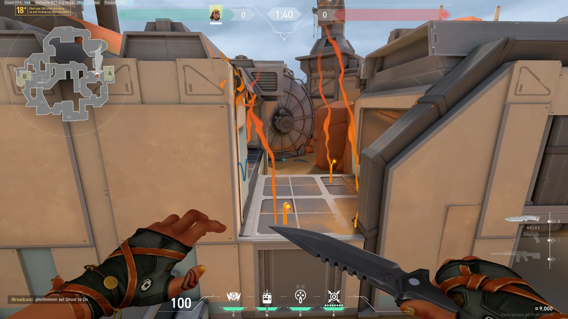 Raze Paint Shells on Fracture Defense Site A — step 3 of 3: Result