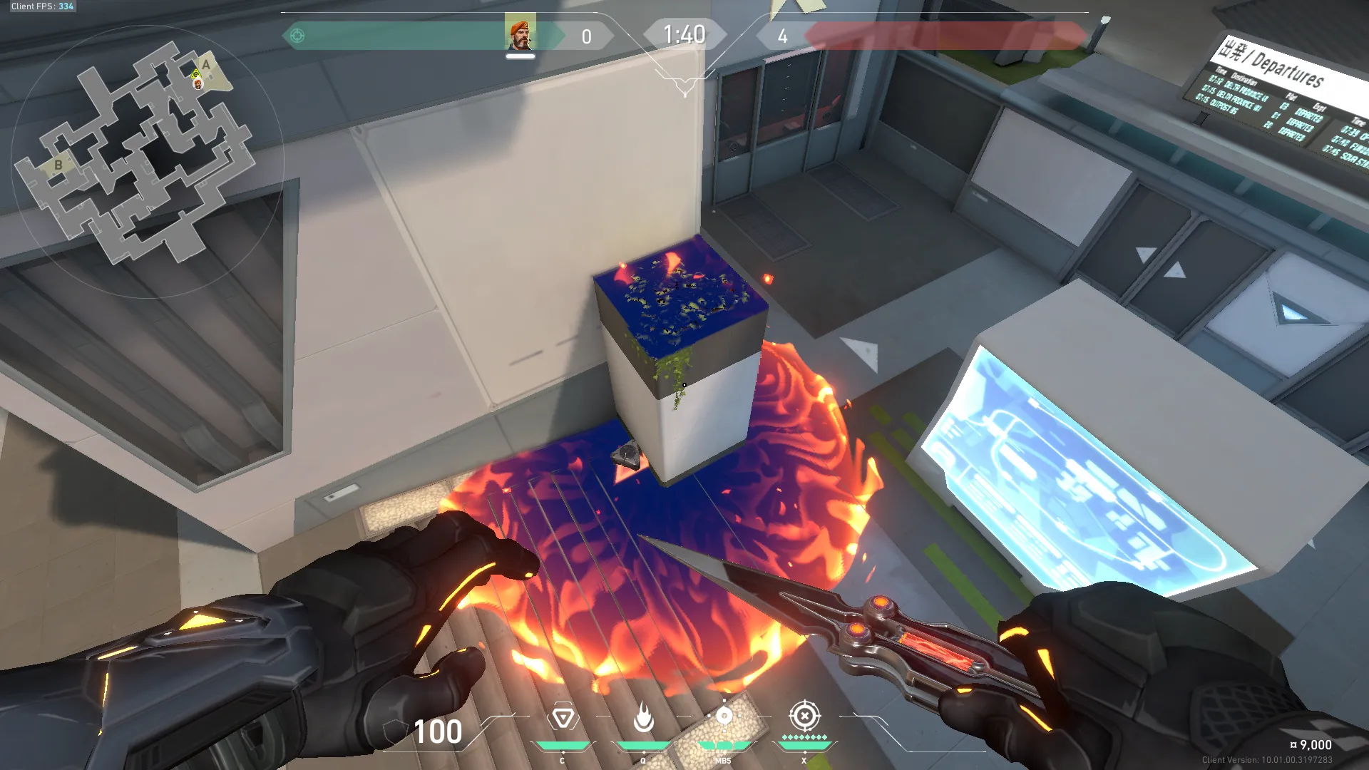 Brimstone Incendiary on Split Attack Site A — step 4 of 4: Result