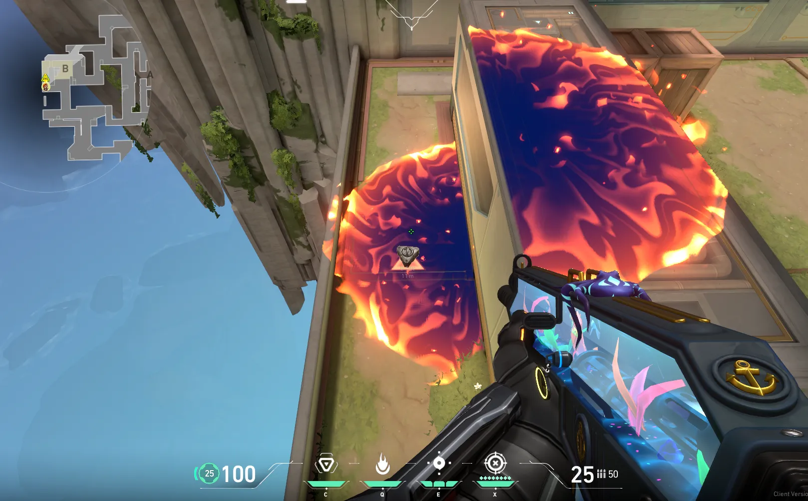 Brimstone Incendiary on Abyss Attack Site B — step 3 of 3: Result