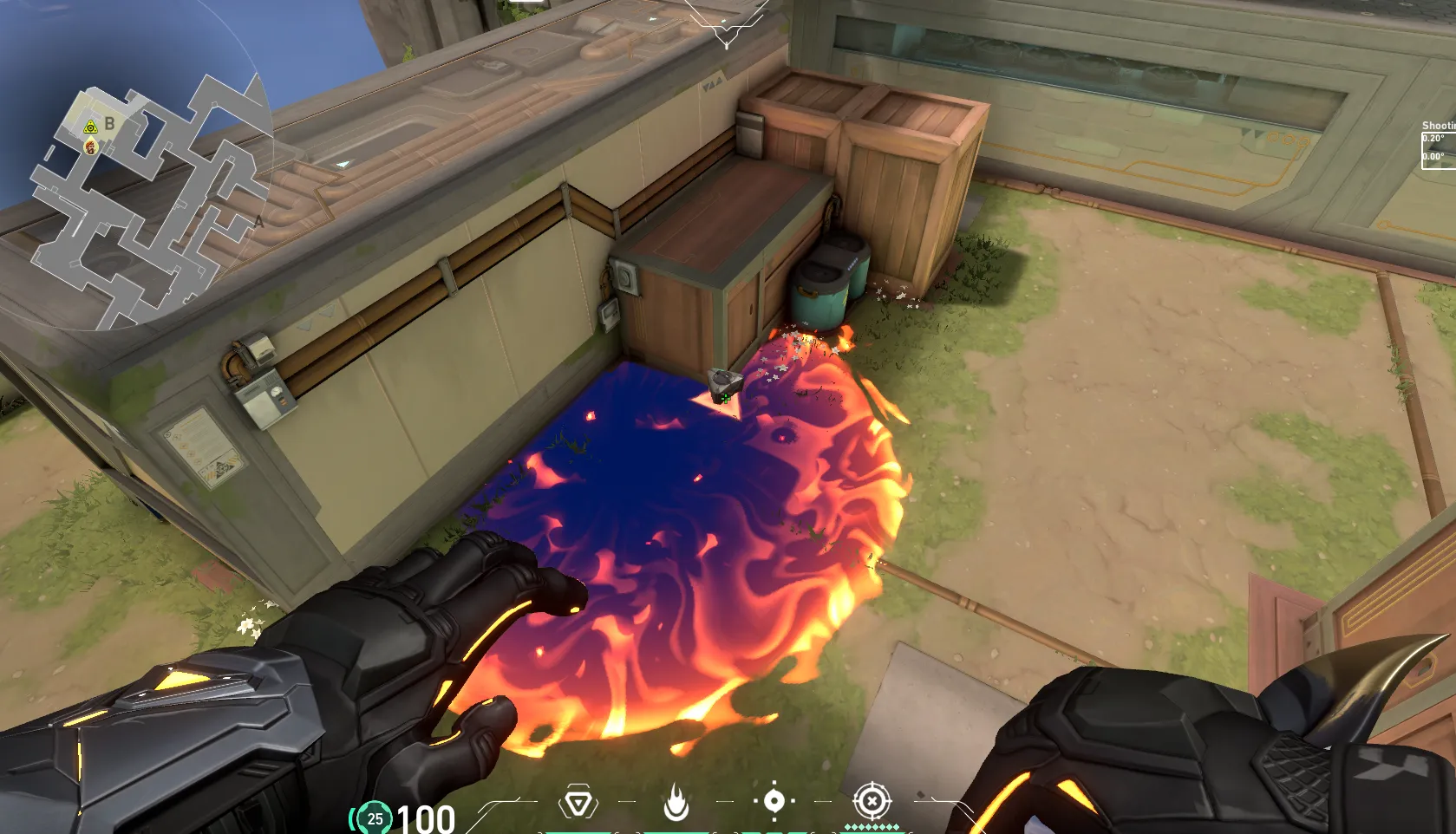 Brimstone Incendiary on Abyss Attack Site B — step 3 of 3: Result