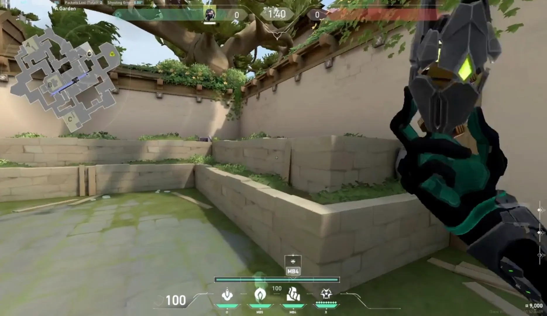 Viper Toxic Screen on Haven Attack Site B — step 5 of 7: Aim — line up the shot