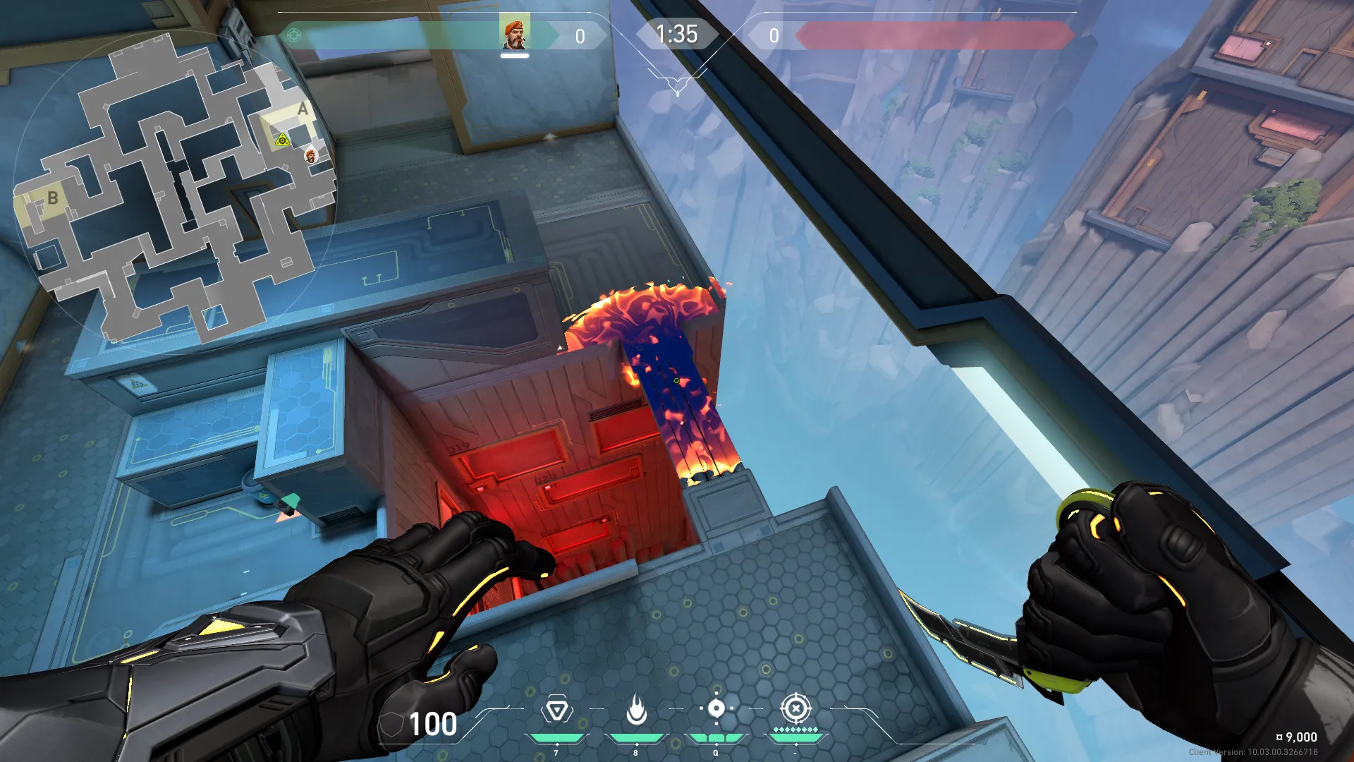 Brimstone Incendiary on Abyss Attack Site A — step 3 of 3: Result