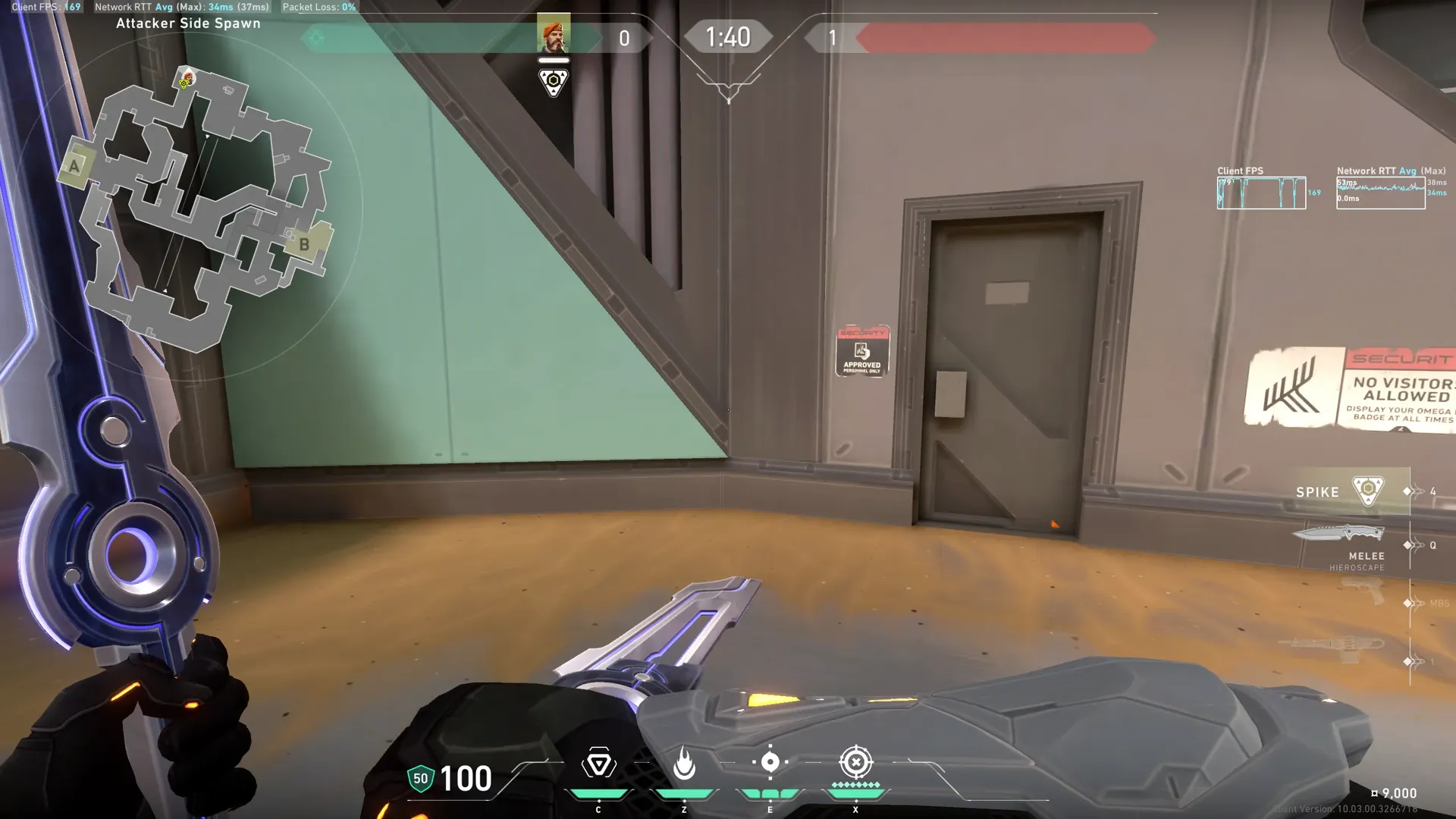 Attacker Spawn to A Topsite Safe Plant Molly — Brimstone lineup on Fracture