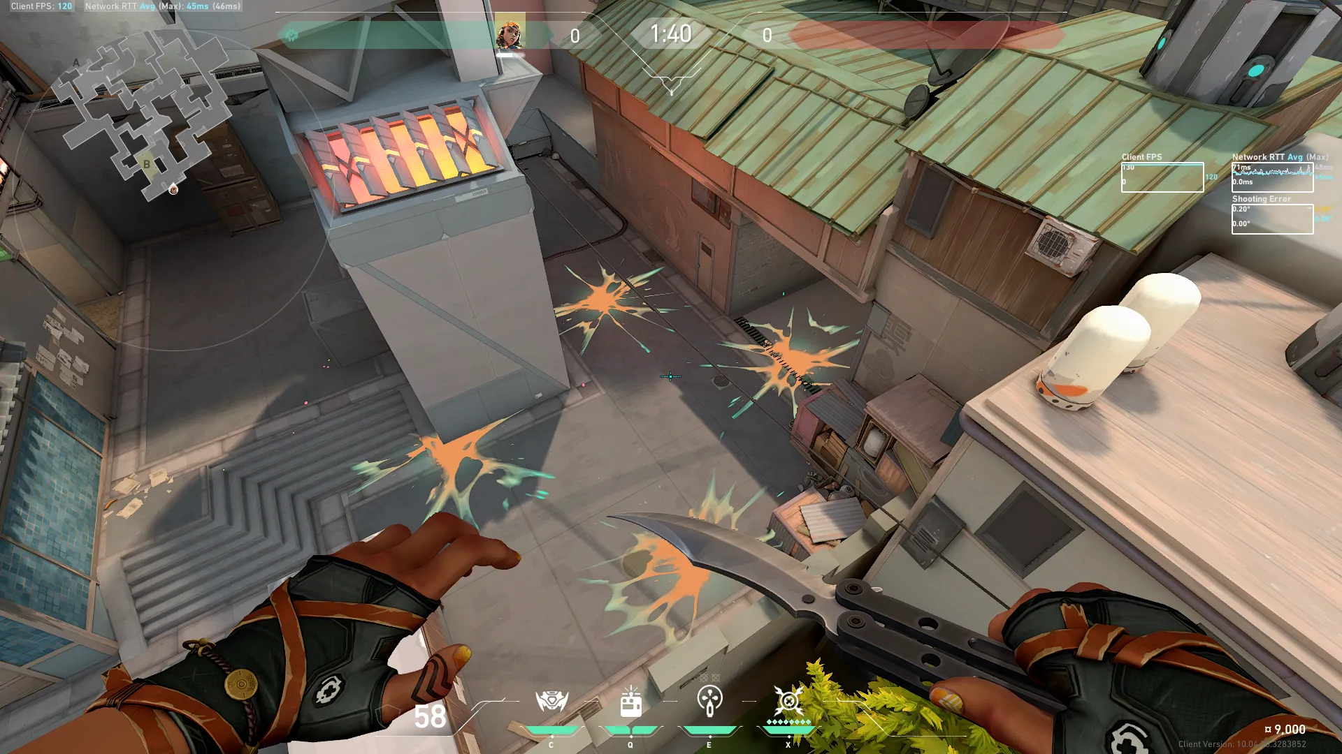 Raze Paint Shells on Split Attack Site B — step 3 of 3: Result