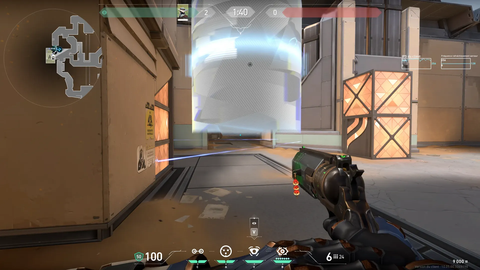 Cypher Cyber Cage on Fracture Defense Site A — step 4 of 4: Result