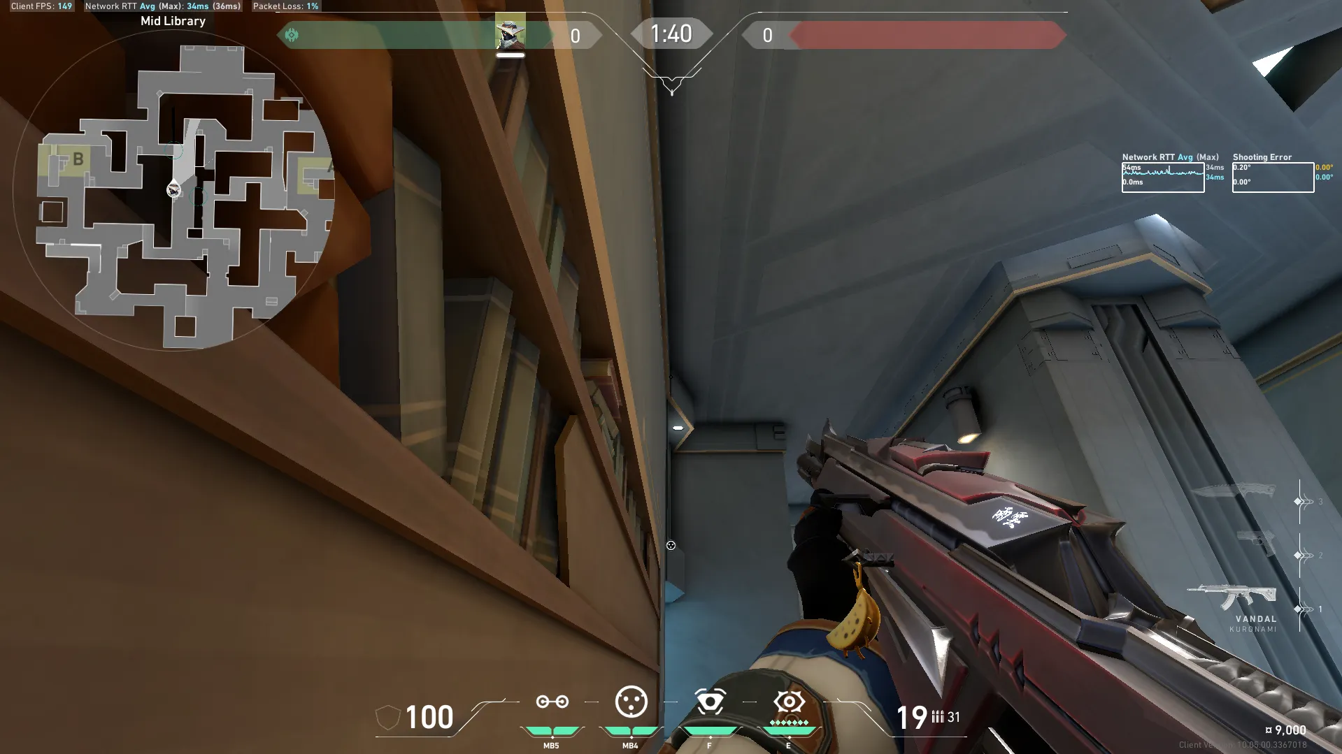 Cypher Cyber Cage on Abyss Attack Site B — step 3 of 5: Aim — line up the shot
