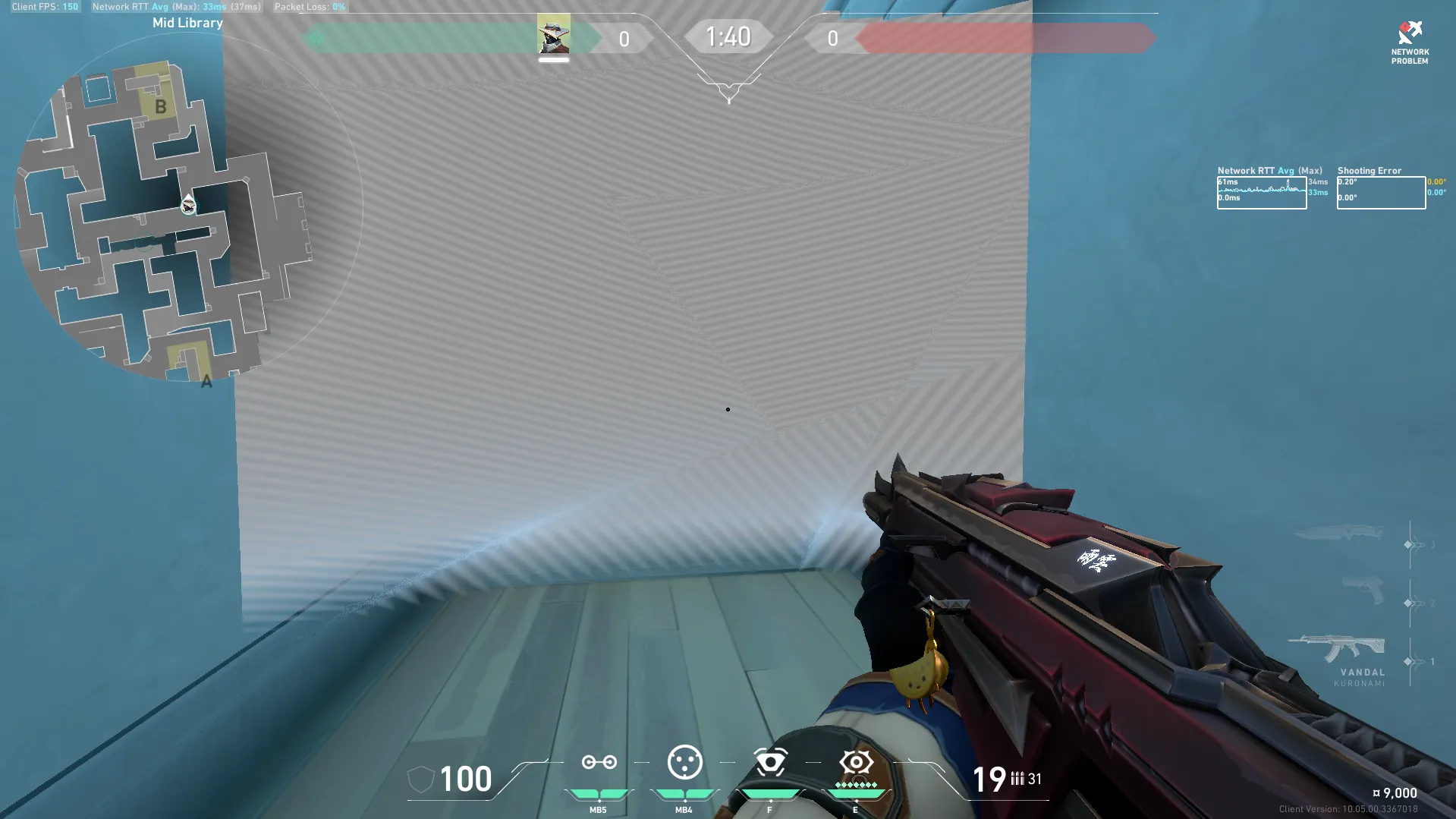 Cypher Cyber Cage on Abyss Attack Site B — step 4 of 5: Aim — line up the shot