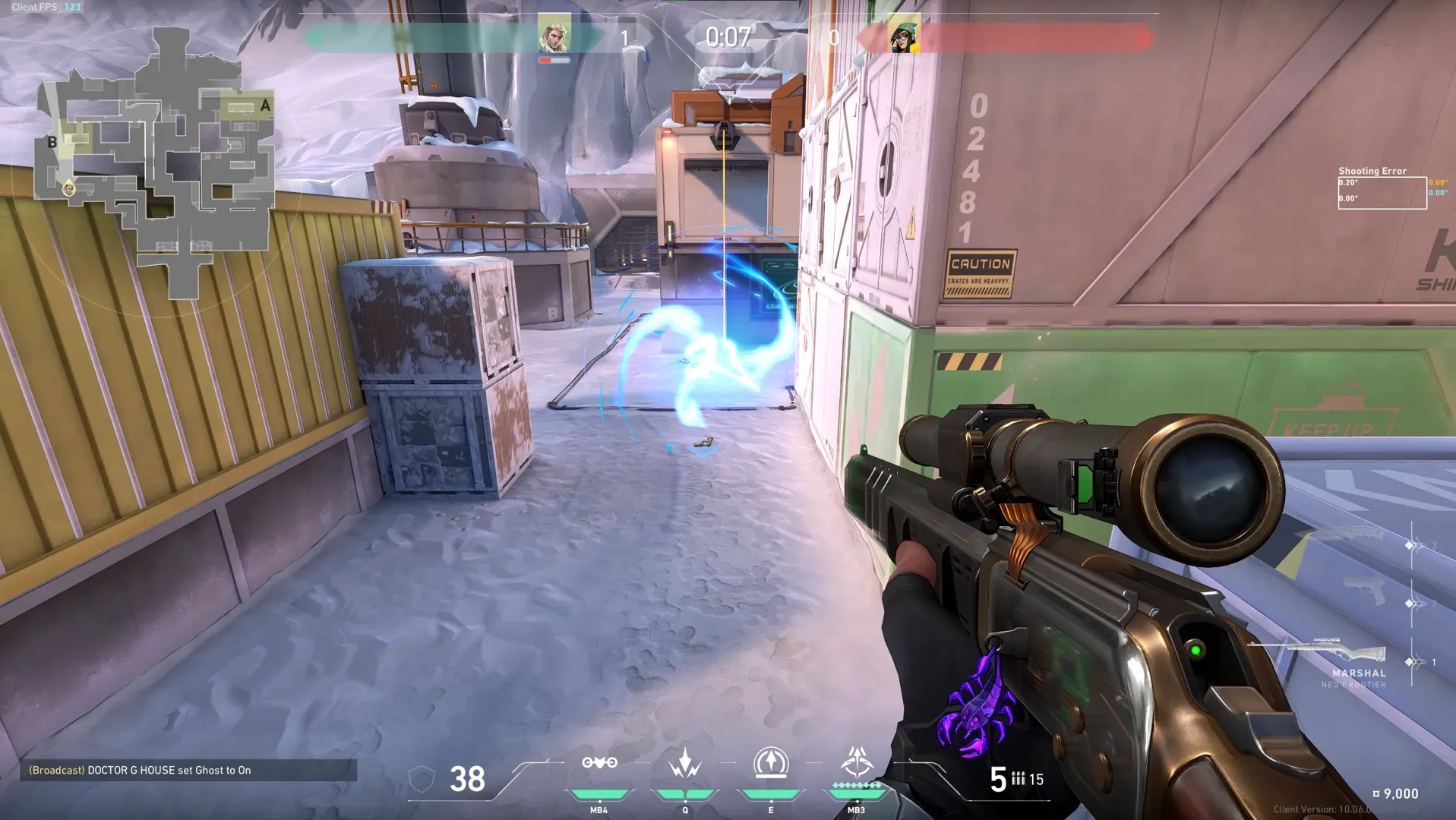 Sova Shock Bolt on Icebox Attack Site B — step 7 of 7: Result