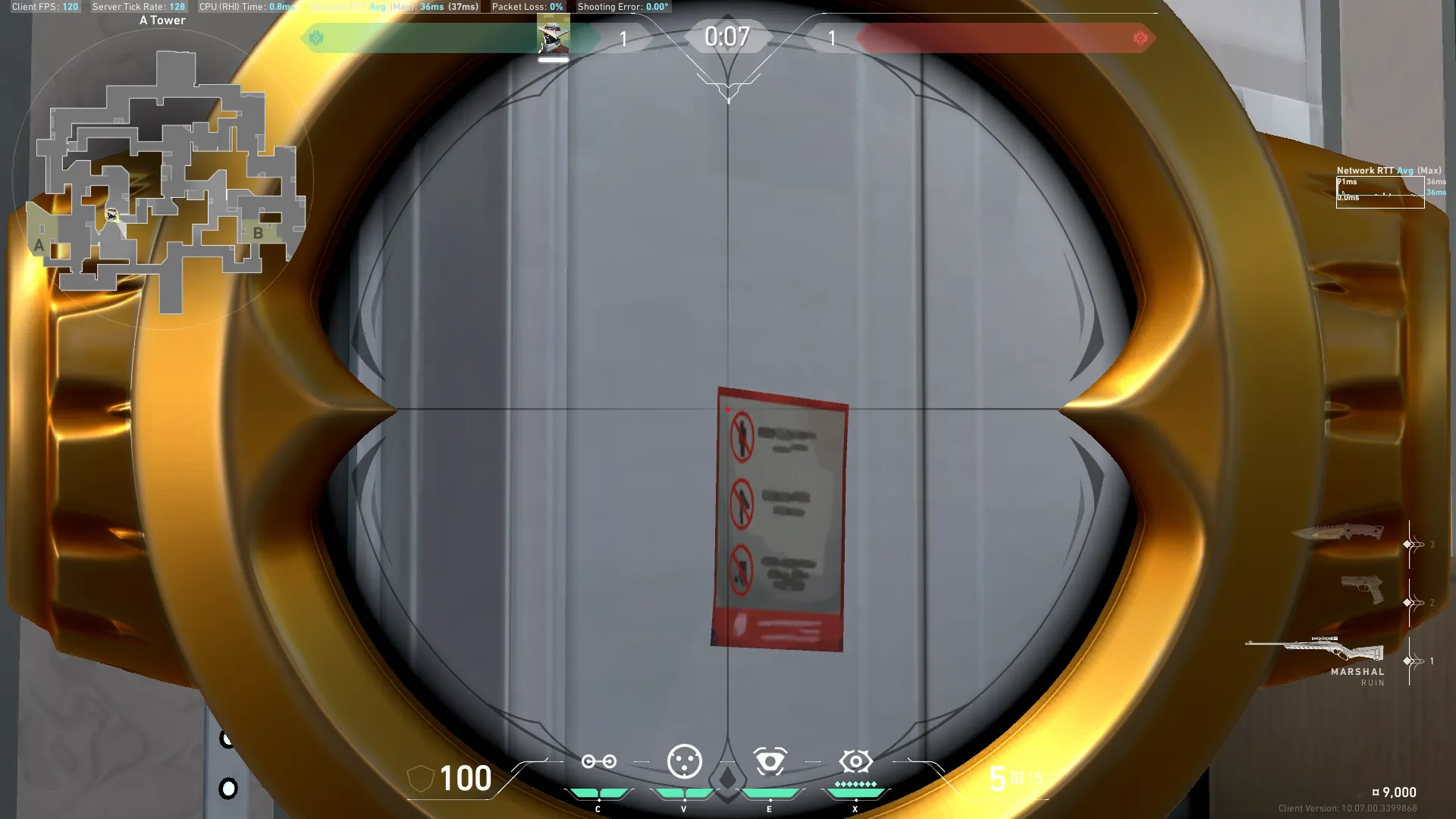 Cypher Cyber Cage on Split Attack Site A — step 2 of 4: Aim — line up the shot