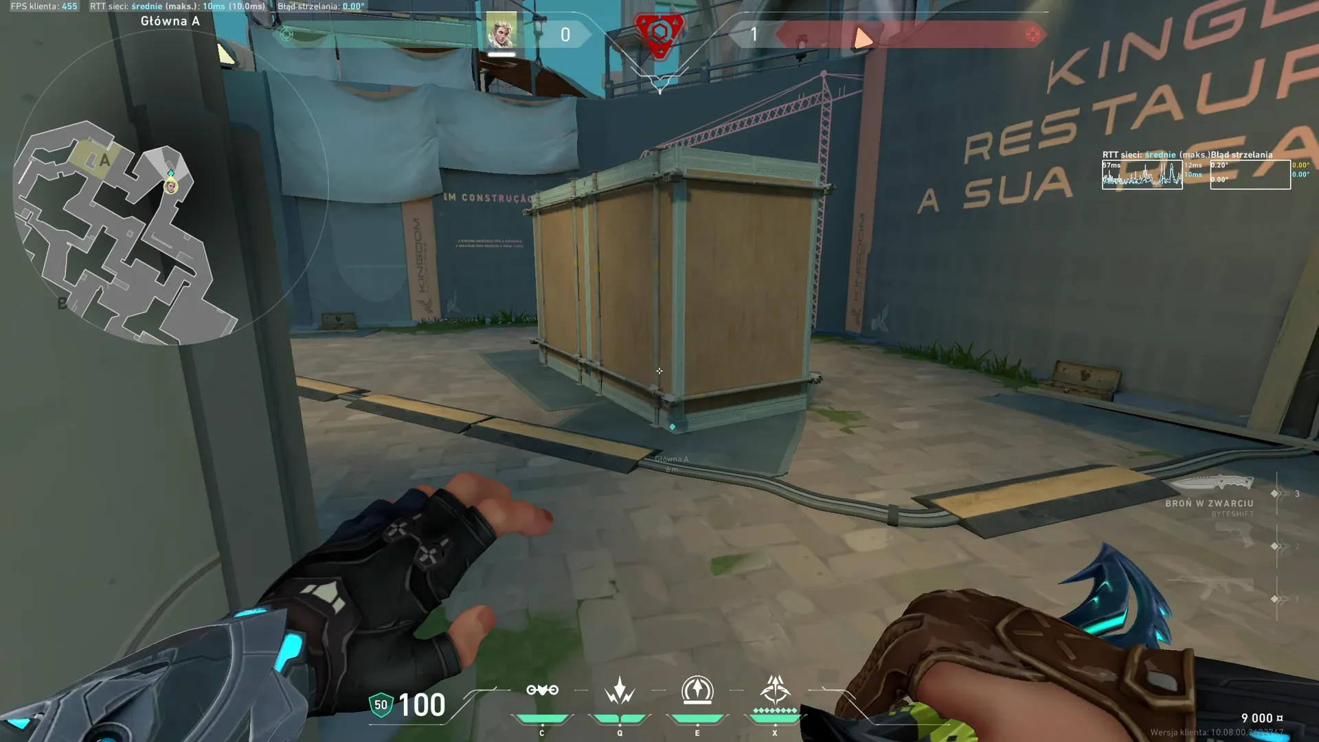 Recon Dart A Site From A Main — Sova lineup on Pearl