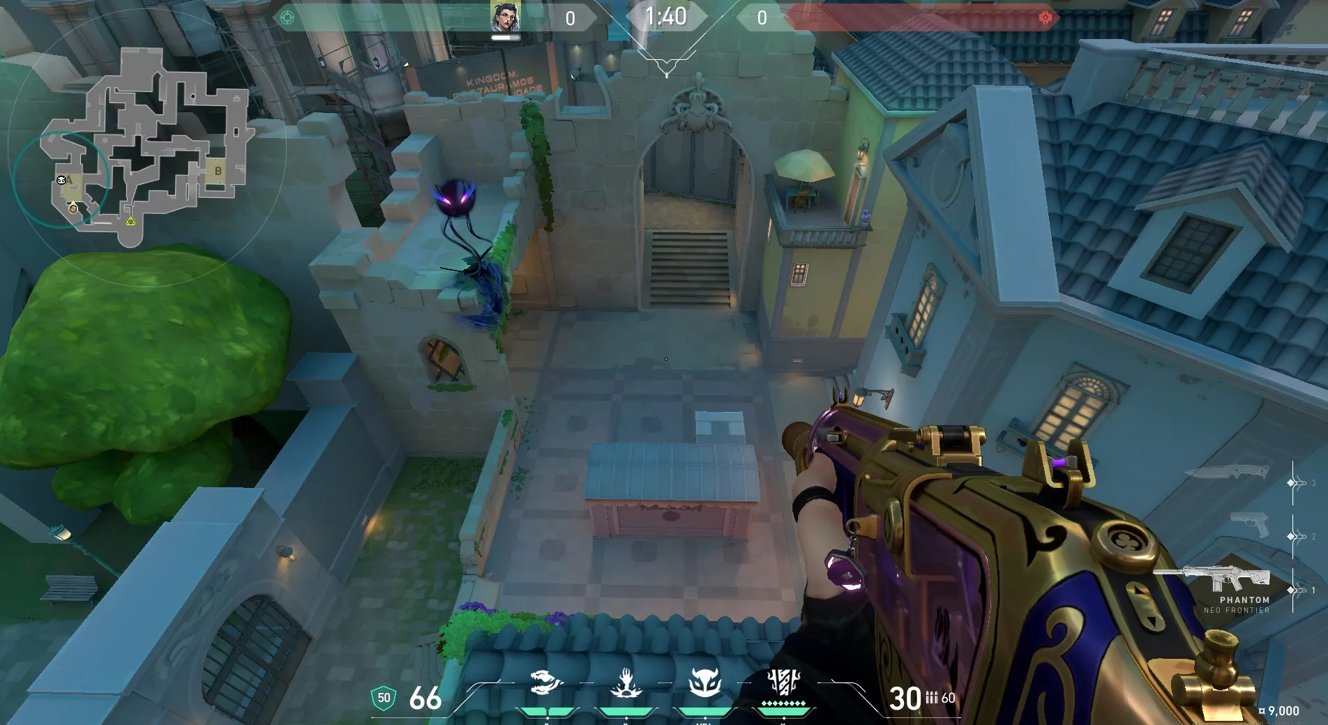 Fade Haunt on Pearl Defense Site A — step 3 of 3: Result