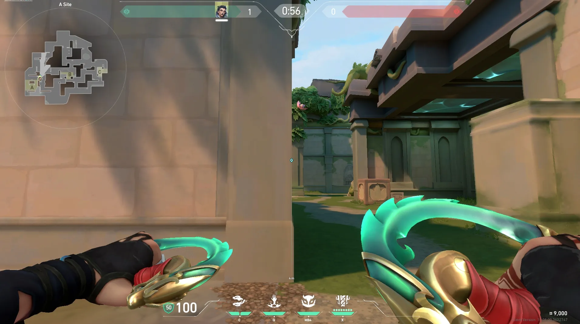 A Main to A Root Haunt — Fade lineup on Lotus
