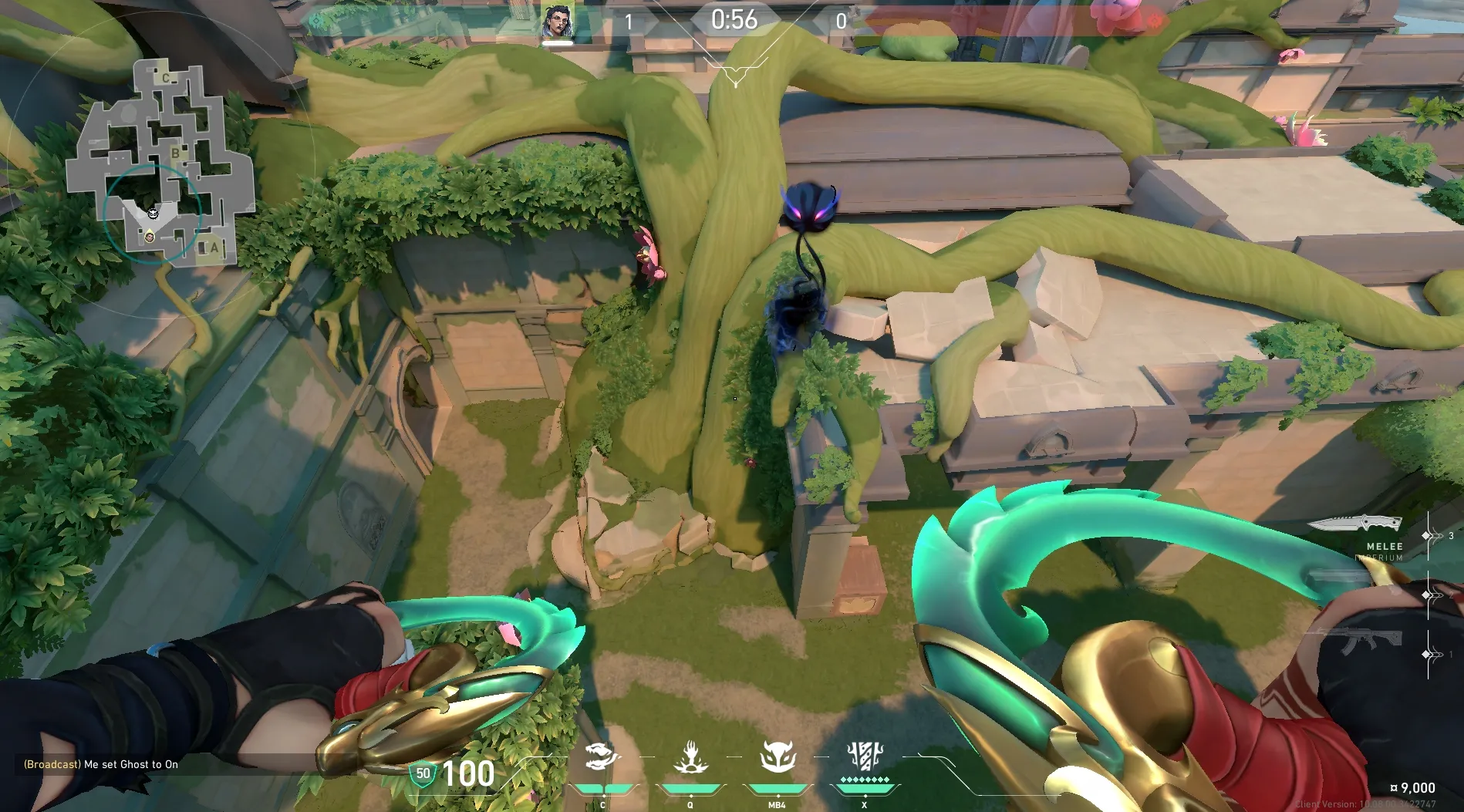 Fade Haunt on Lotus Attack Site A — step 4 of 4: Result