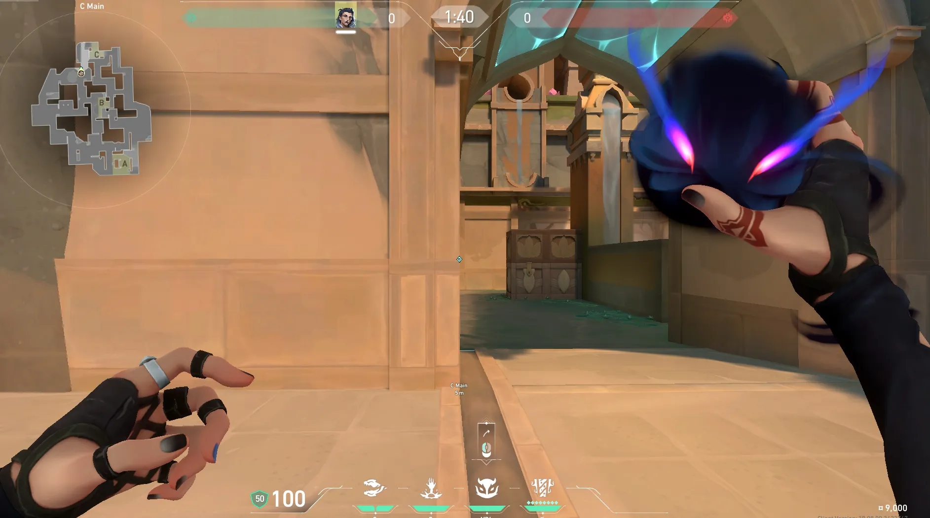 C Main to C Bend Haunt [attack] — Fade lineup on Lotus