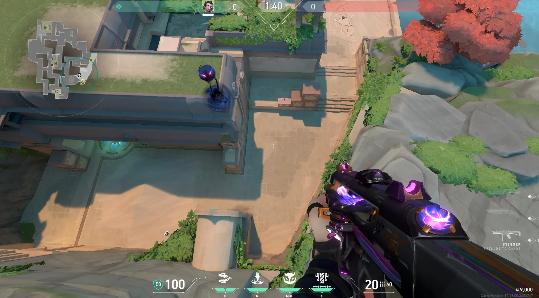 Fade Haunt on Lotus Attack Site C — step 4 of 4: Result