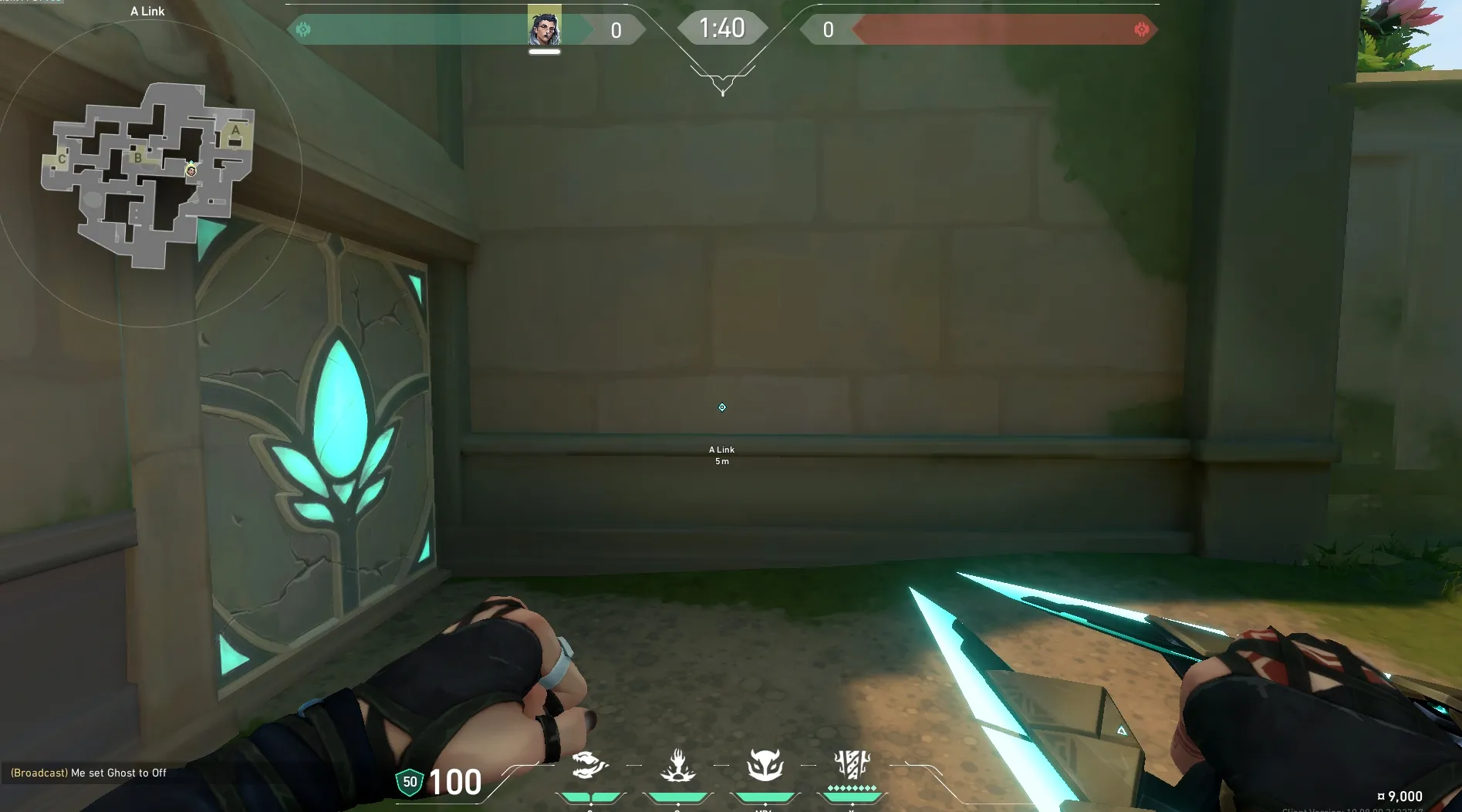 A Main Breakable Wall to A Tree [wallbang] — Fade lineup on Lotus