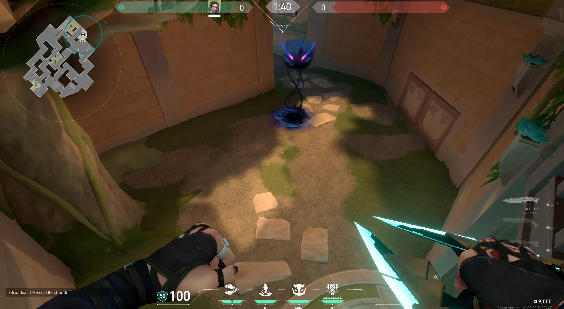 Fade Haunt on Lotus Attack Site A — step 3 of 3: Result