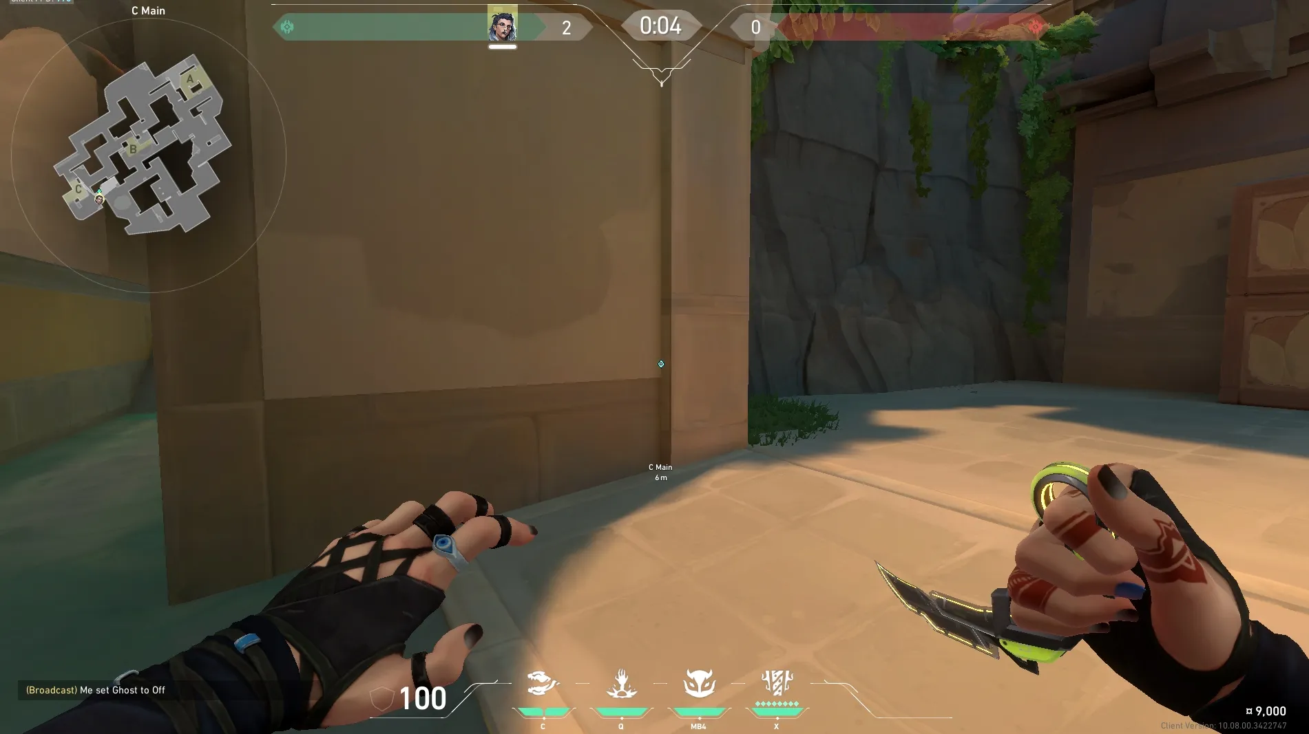 C Main to C Lobby Haunt [easy] — Fade lineup on Lotus