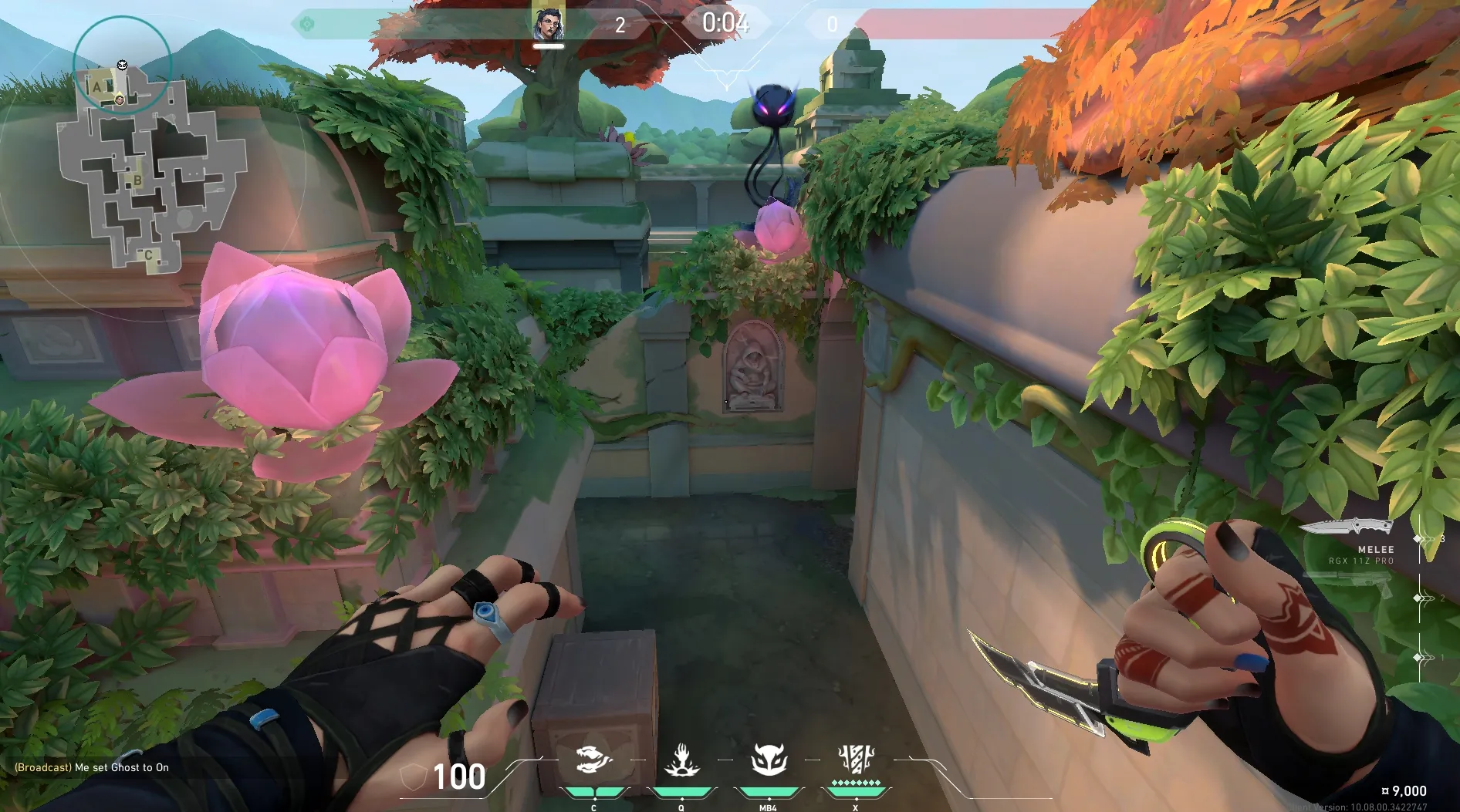 Fade Haunt on Lotus Attack Site A — step 3 of 3: Result