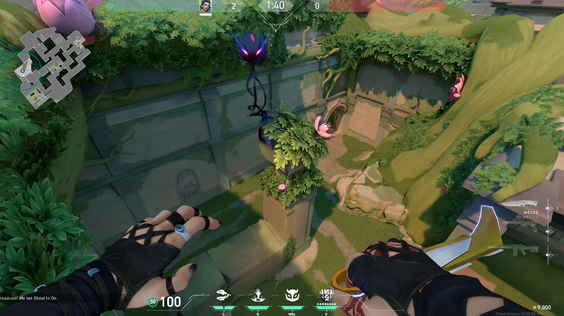 Fade Haunt on Lotus Attack Site A — step 3 of 3: Result