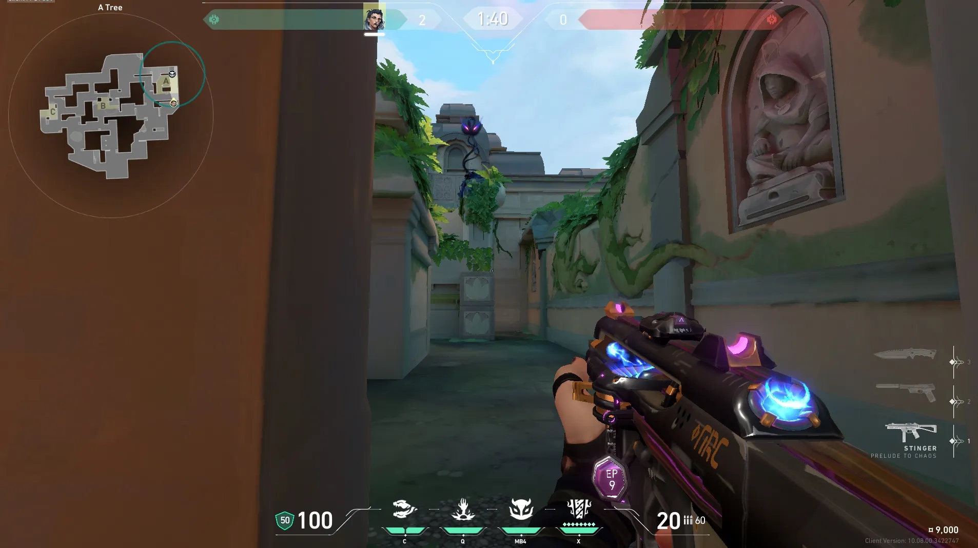 Fade Haunt on Lotus Attack Site A — step 4 of 4: Result