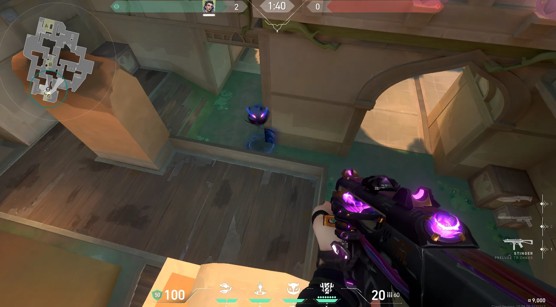 Fade Haunt on Lotus Attack Site C — step 4 of 4: Result