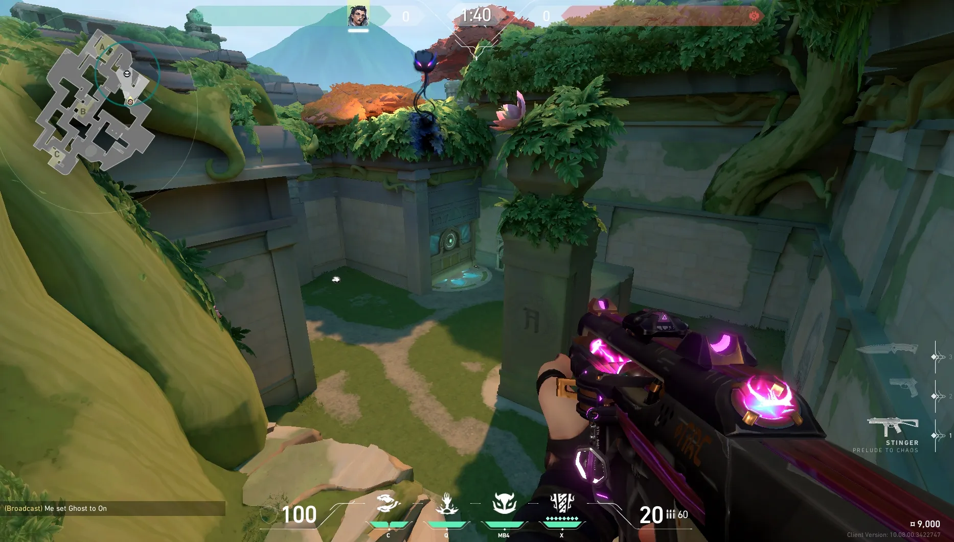 Fade Haunt on Lotus Attack Site A — step 3 of 3: Result