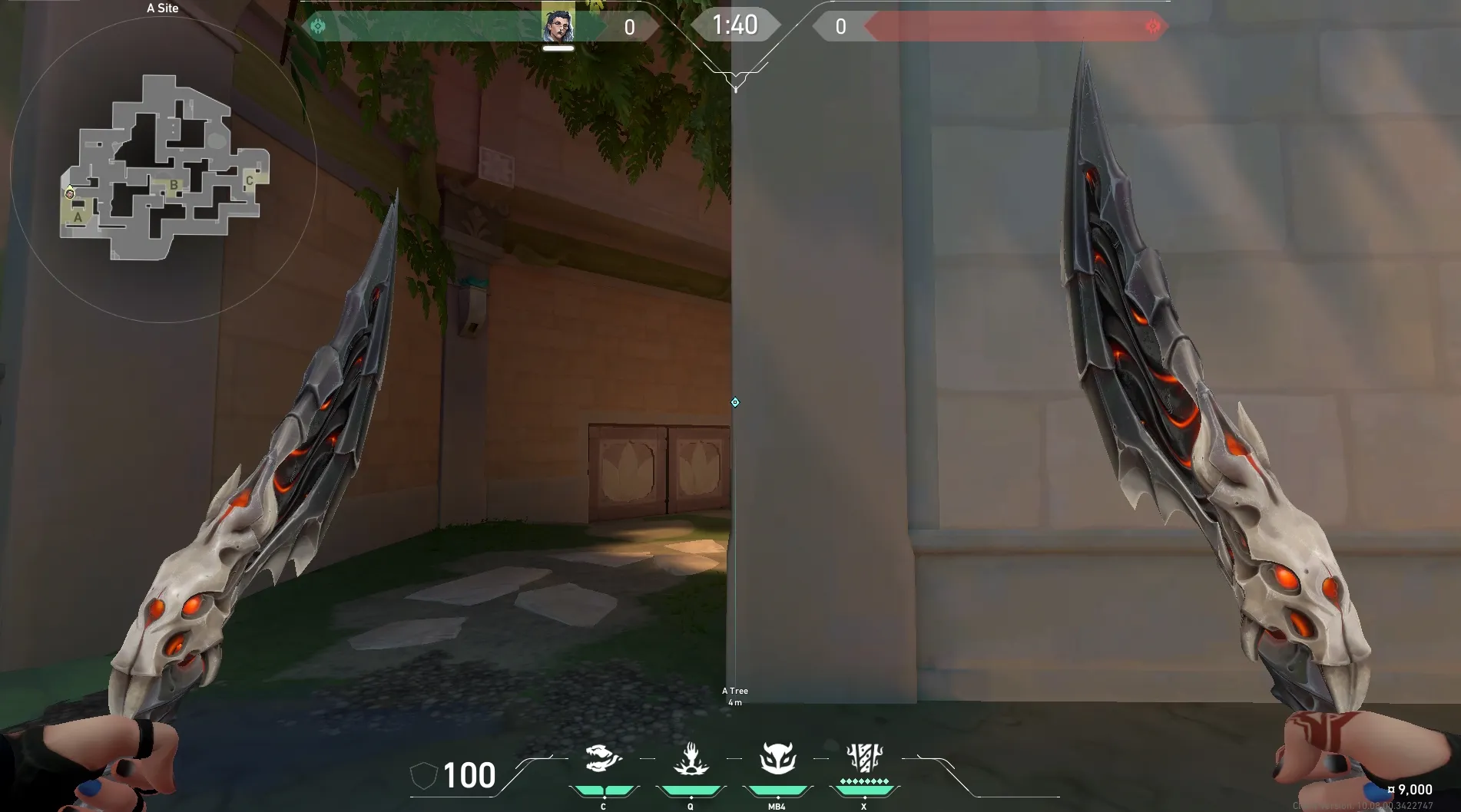 A Default to A Heaven/backsite — Fade lineup on Lotus