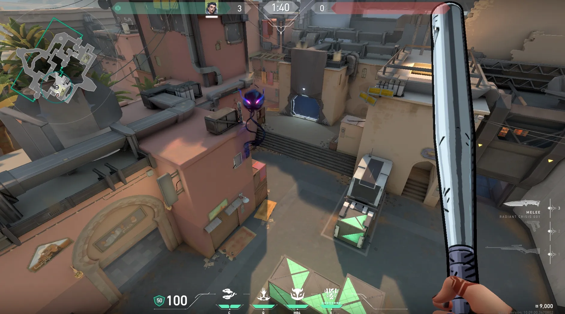 Fade Haunt on Bind Attack Site A — step 4 of 4: Result