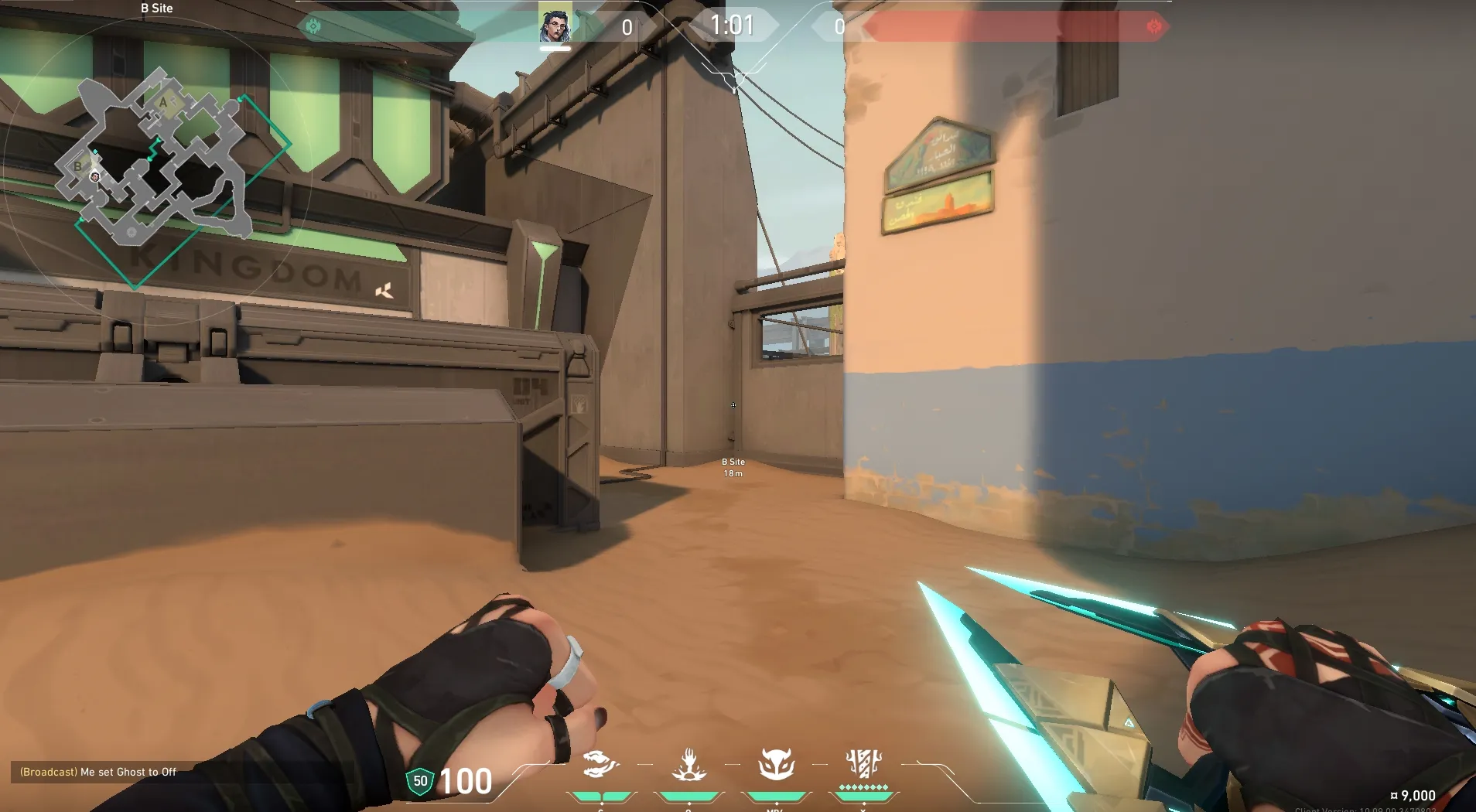 B Site Cubby to B Site [retake Haunt] — Fade lineup on Bind
