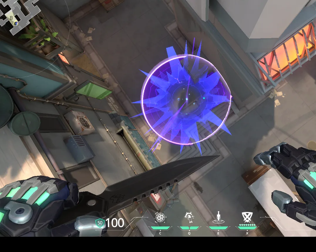 KAY/O Frag_Ment on Split Defense Site B — step 3 of 3: Result
