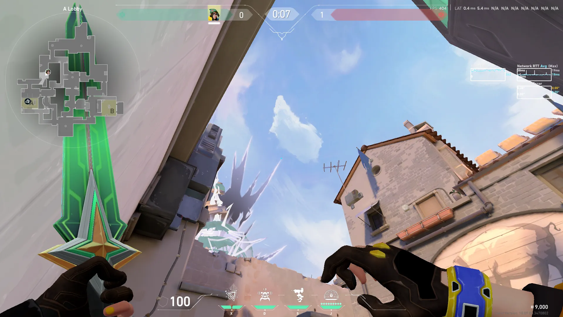 Killjoy Nanoswarm on Ascent Attack Site A — step 2 of 3: Aim — line up the shot