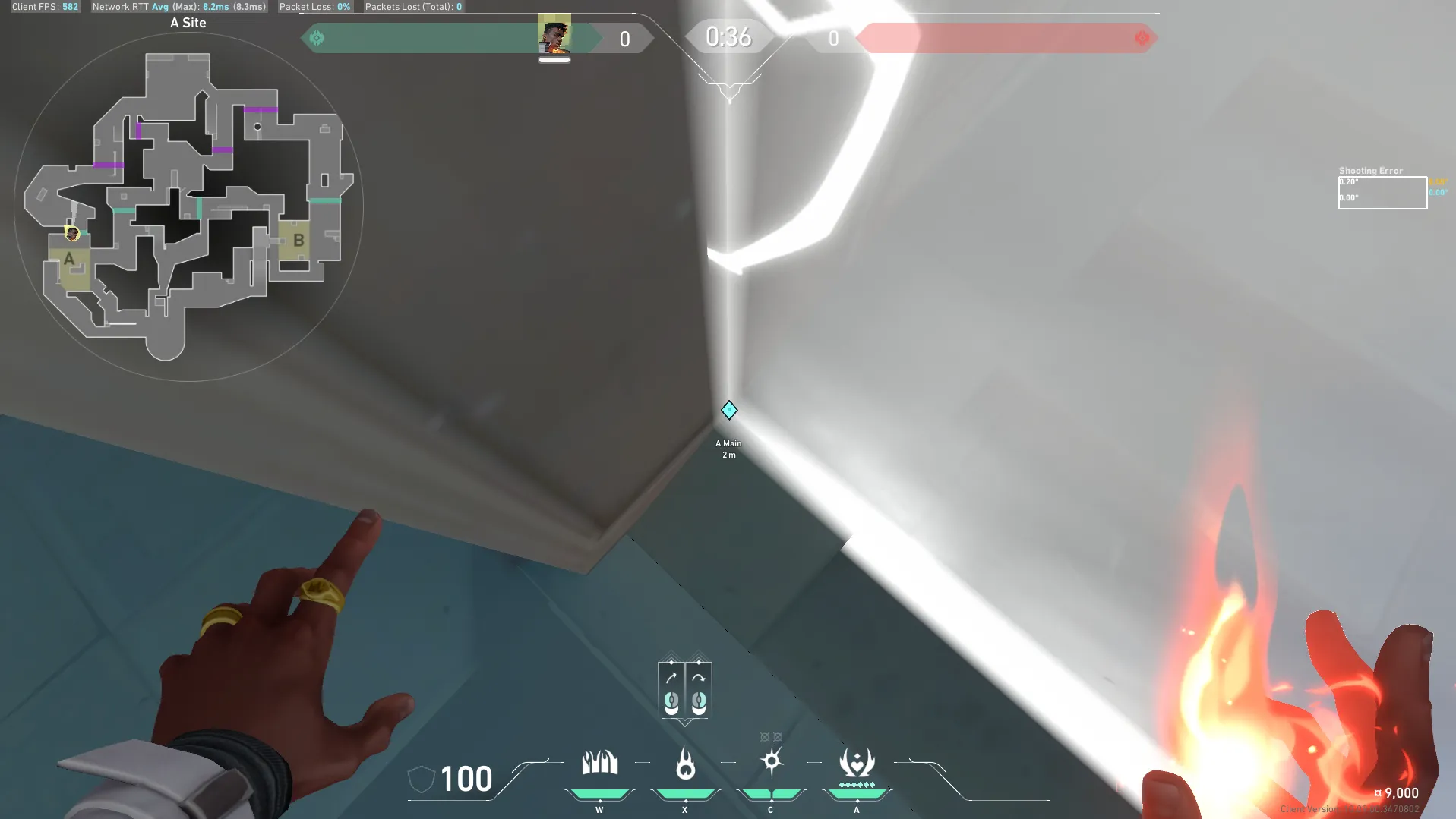 A Main Molly (great for Flash Molly Combo) — Phoenix lineup on Pearl