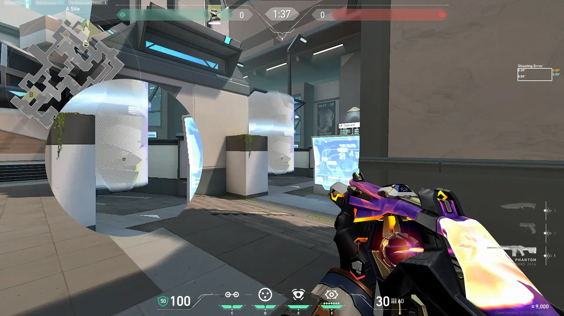 Cypher Cyber Cage on Split Defense Site A — step 3 of 3: Result
