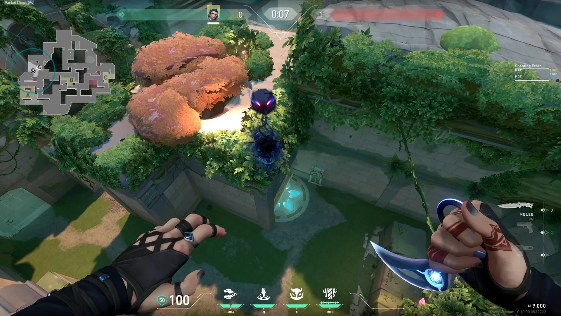Fade Haunt on Lotus Attack Site A — step 3 of 3: Result