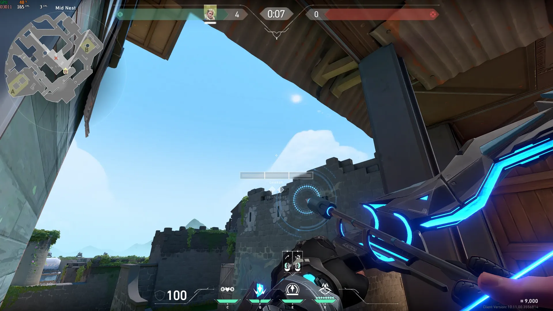 Sova Recon Bolt on Breeze Defense Site B — step 2 of 3: Aim — line up the shot