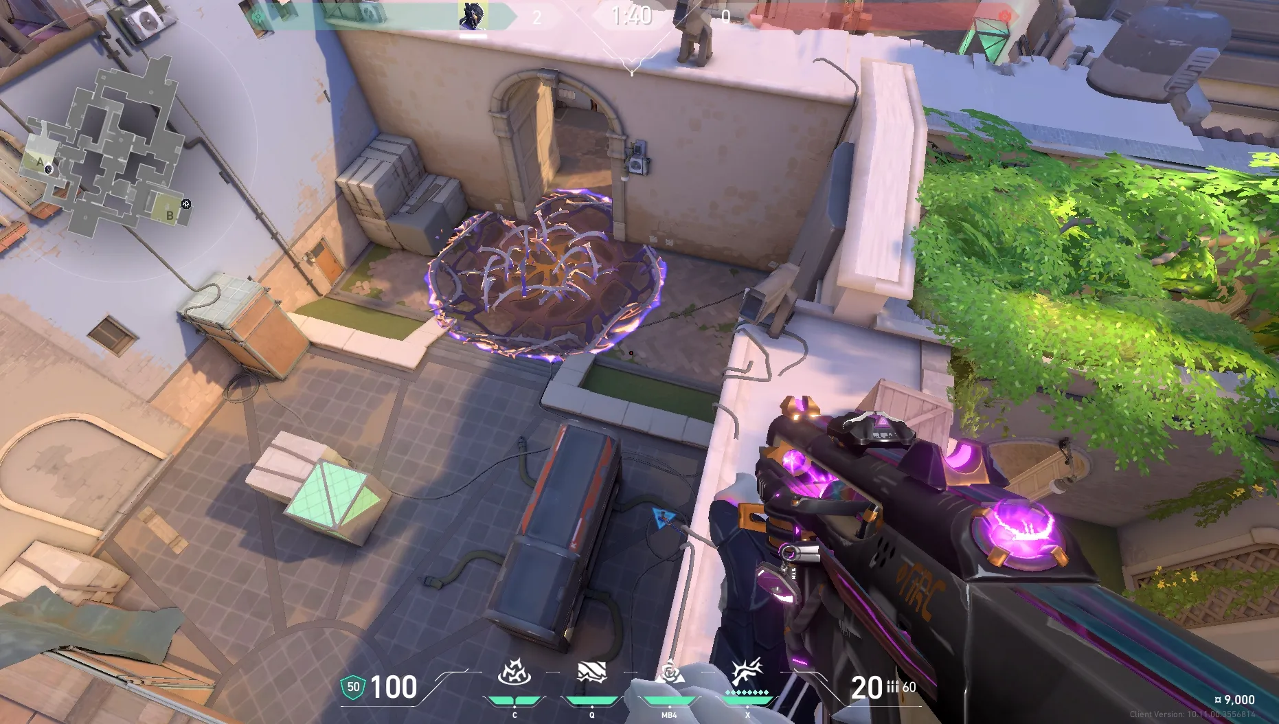 Vyse Razorvine on Ascent Defense Site A — step 4 of 4: Result