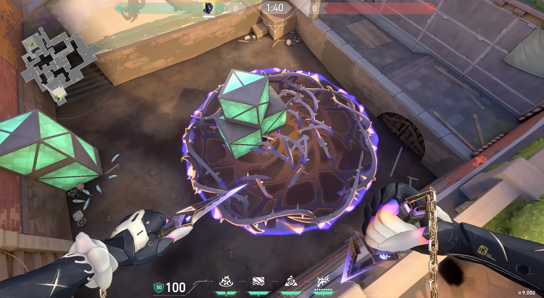 Vyse Razorvine on Ascent Defense Site B — step 5 of 5: Result
