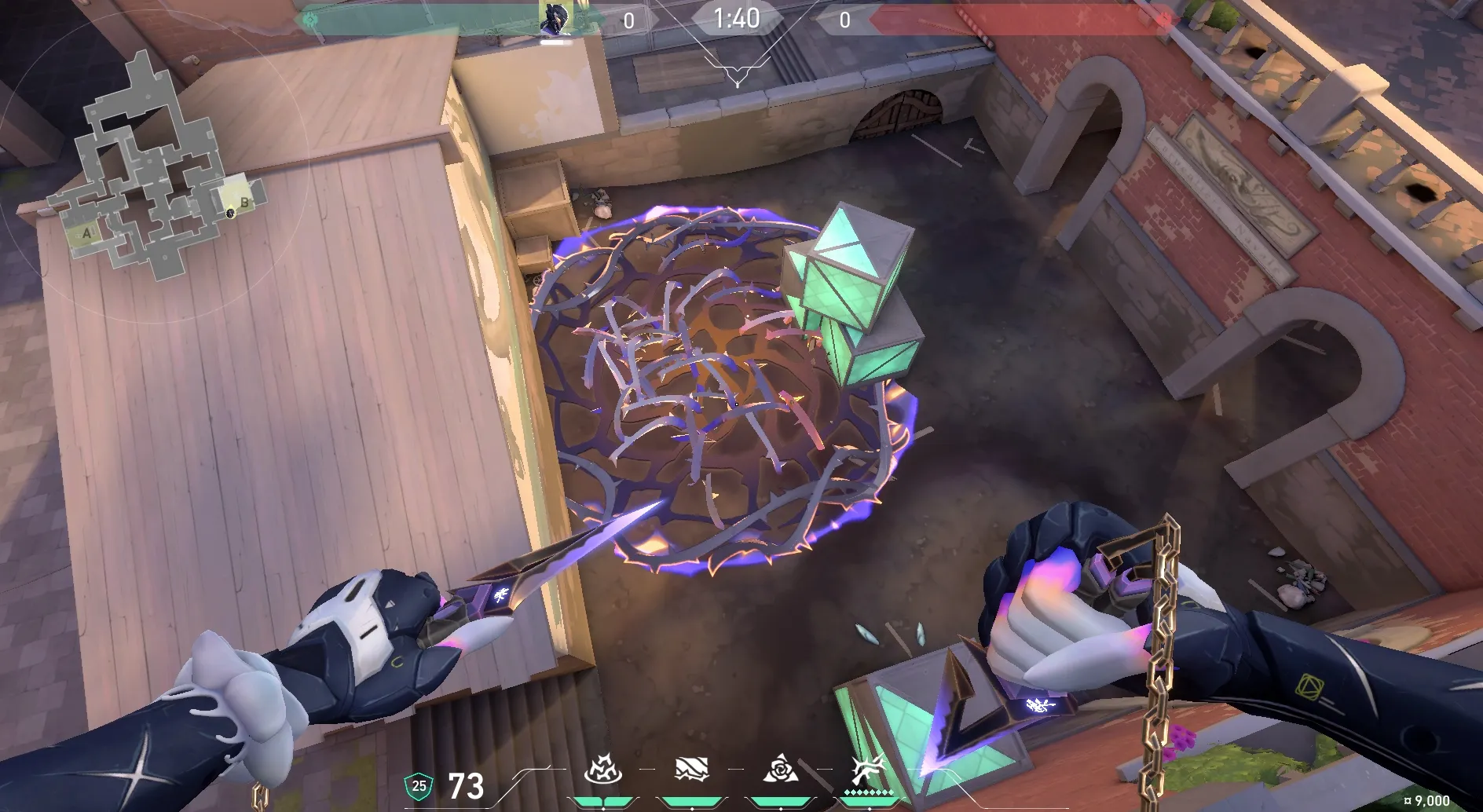 Vyse Razorvine on Ascent Defense Site B — step 4 of 4: Result