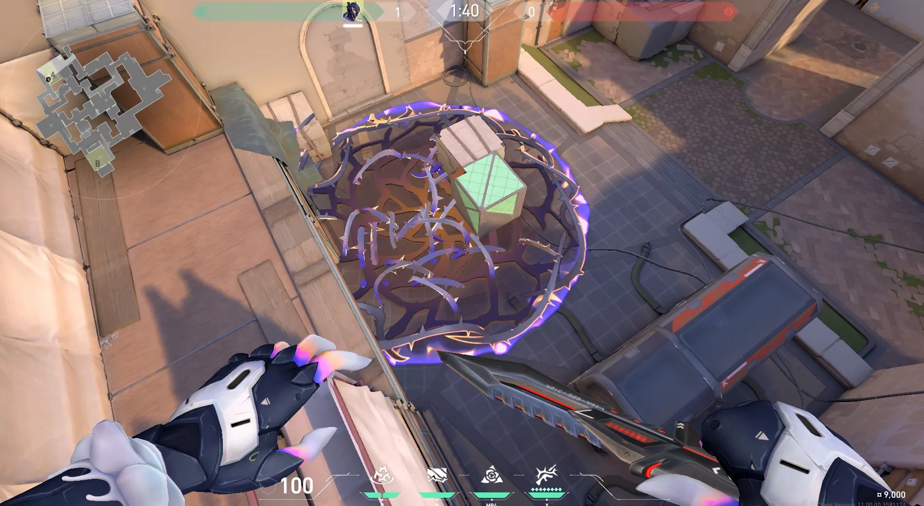 Vyse Razorvine on Ascent Attack Site A — step 5 of 5: Result