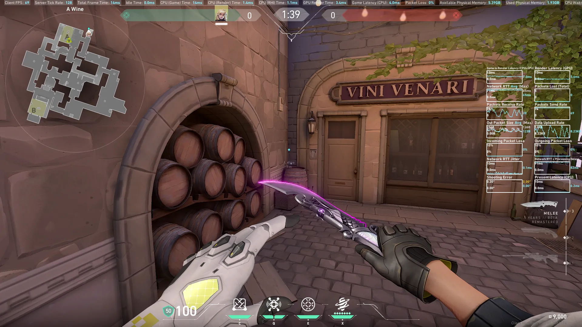Deadlock Annihilation on Ascent Attack Site A — step 2 of 4: Aim — line up the shot