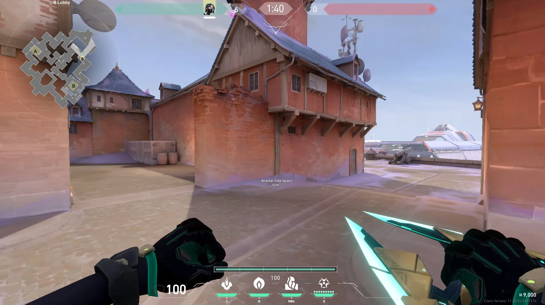 Attacker Spawn to Top Mid Smoke (attack) #1 — Viper lineup on Corrode