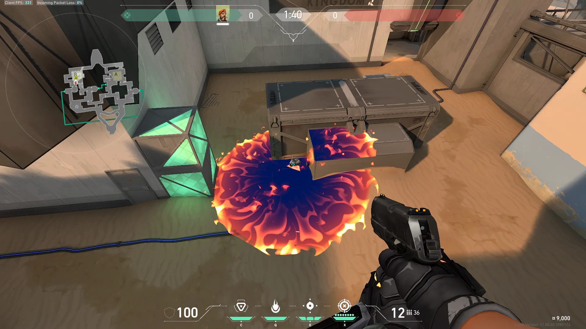 Brimstone Incendiary on Bind Attack Site B — step 3 of 3: Result
