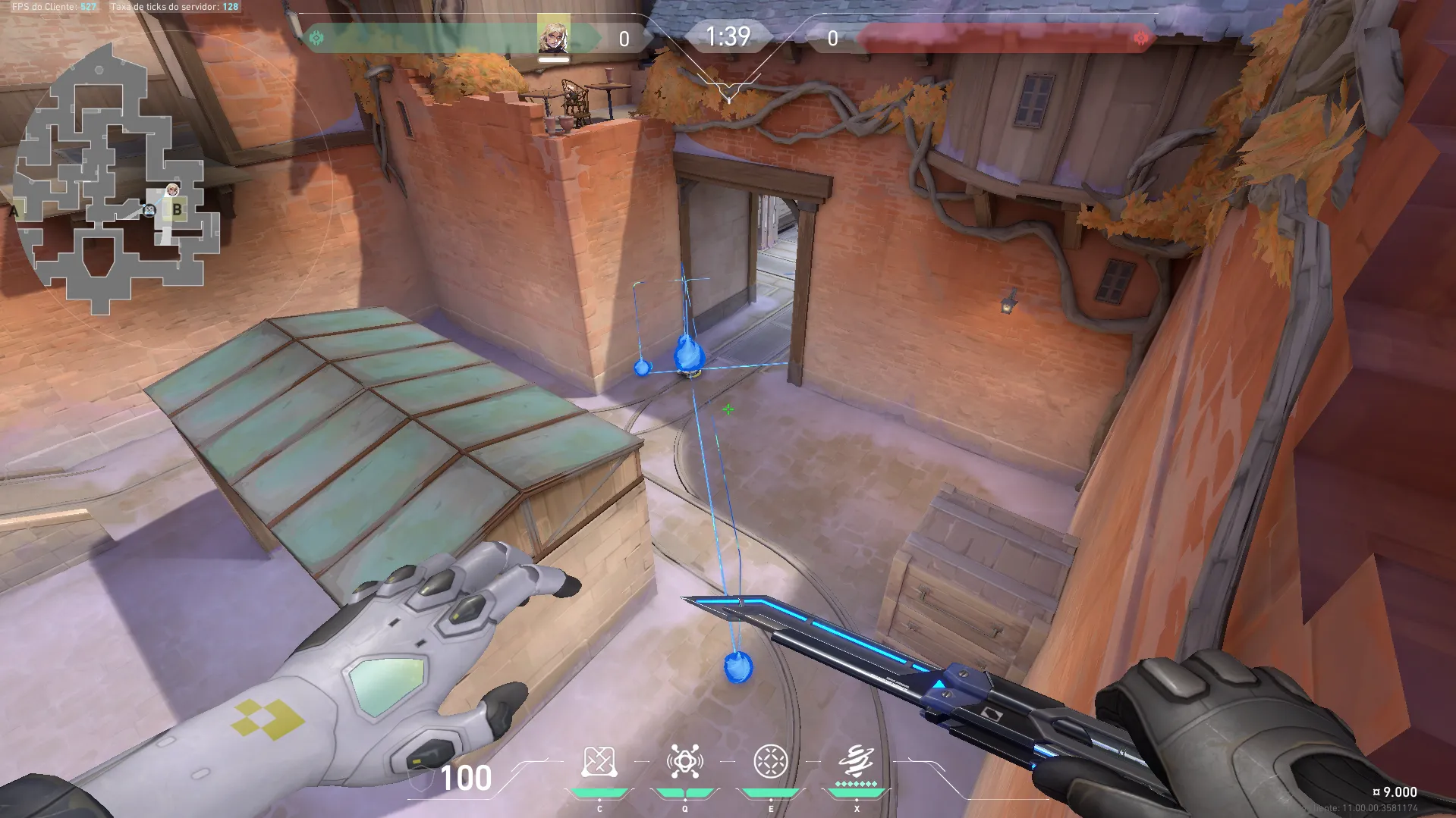 Deadlock Barrier Mesh on Corrode Attack Site B — step 3 of 3: Result